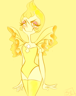 sadhbhelliott:  Yellow Pearl! owo i really