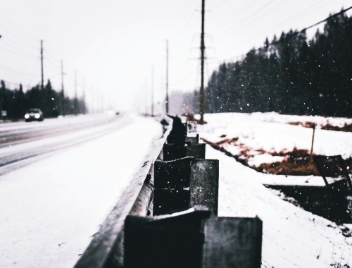 Snowstorm in Thunder Bay during March Break