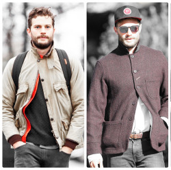 sanguis-potestas-est:  Jamie Dornan - Coat (his style♥) 