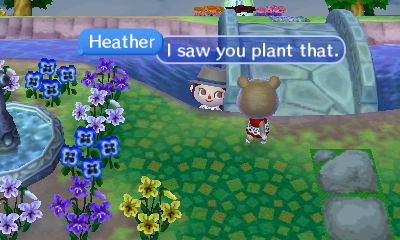 leaferheather:  cutecat213:  leaferheather:  My villagers keep planting flowers when