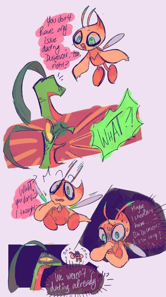 Celebi Trying To Matchmake Her Two Partners
