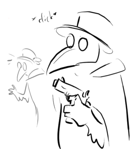 chipper-smol:Gunslinger > Thief his name is Gunstill not a doctor