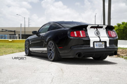 automotivated:  Ford Mustang GT500 on Velgen VMB5 Matte Gunmetal (by VelgenWheels)