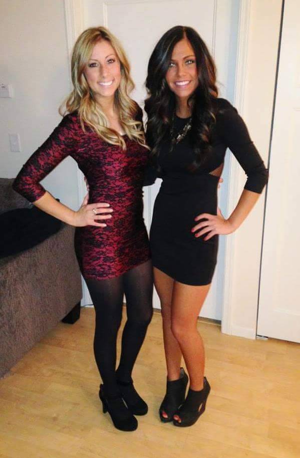 pick-a-chick:  Blonde vs brunette.  I’d pick the brunette chick here, with her