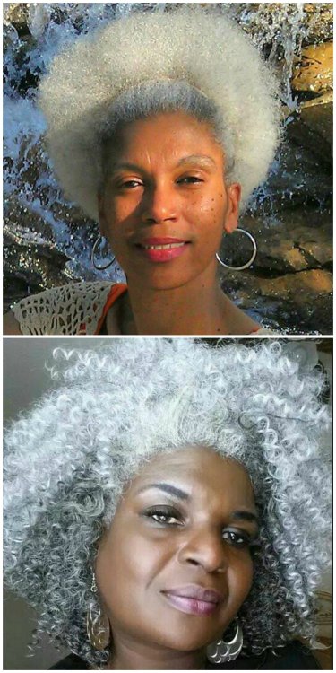 cultureunseen:  Salute to the Gray, Black and Beautiful!   So beautiful!