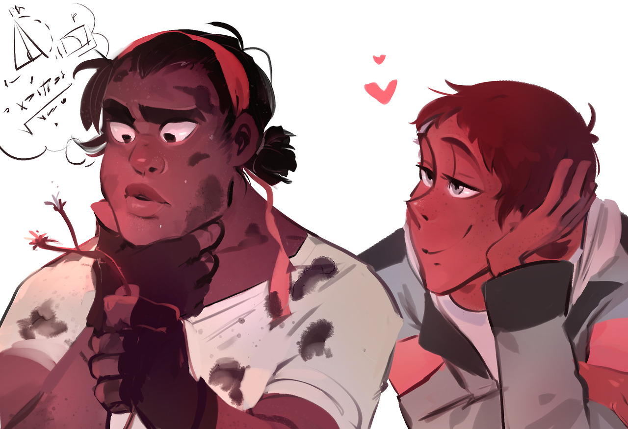 trasshess: if pidge has to sit through one more convo of lance oogling over how great