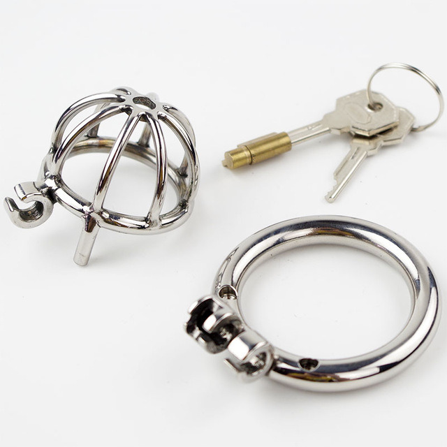 sissytrainingbarbie:  Another new chastity cage with integrated lock …   Link :