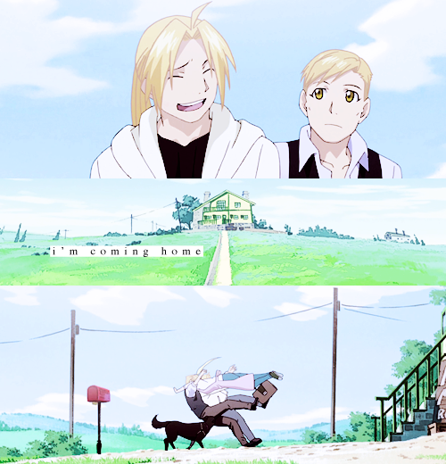 elricity:  I’m coming home, I’m coming home;Tell the world I’m coming home…