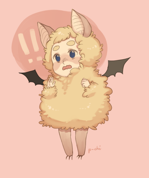 p-chi: Guess who just found out about (sheep) bat!john!!! OH BOY cutest babe in da neighbourhood 