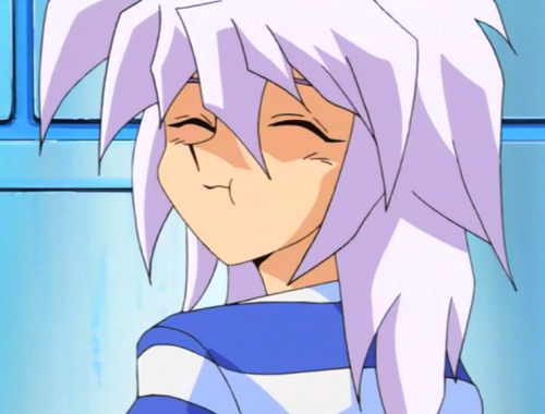 Bakura&rsquo;s okay. And eating away. Adorable. I wanna hug him