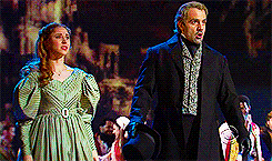 bobbyfraser-blog:  The cast of Les Miserables performs One Day More onstage at the