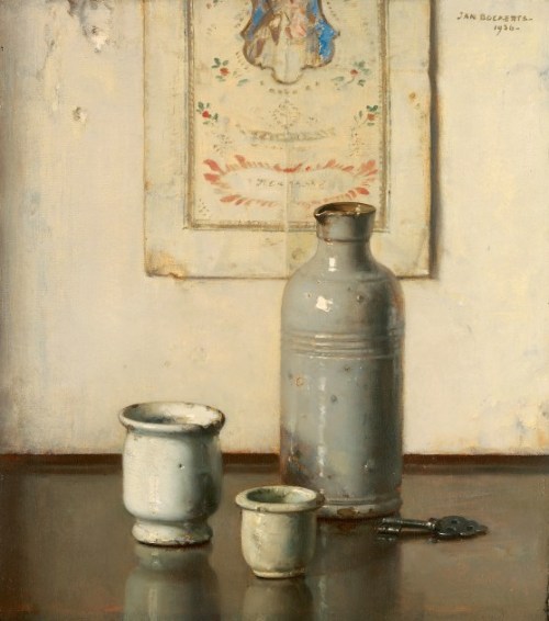 vcrfl:Jan Bogaerts: Still Life with Jars, 1936