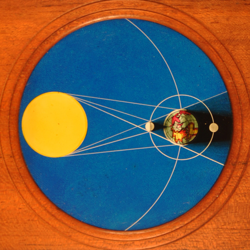 ri-science:  Magic lantern slides showing bodies of our solar system, c.1850. Part