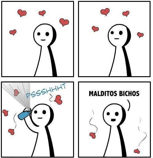 sanwiichiito:  Esos pinches insectitos solo molestan, solo cuando veo a mis oppas ay si que los quiero~ <3 