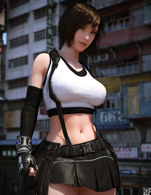 Short hair Tifa Rude Froghttps://www.pixiv.net/artworks/92115334