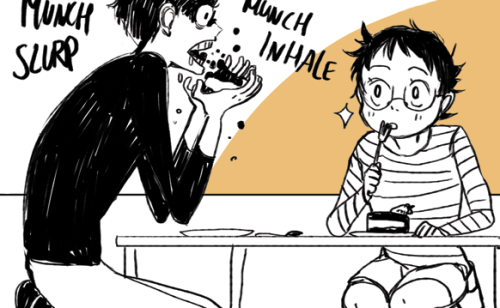 junjouprince:  super belated comic for onoda’s birthday… it was an excuse to draw my one true bicycle pairing (aka midousuji x onoda) page 1page 2page 3page 4