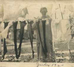 Laundry Day, July 1920 