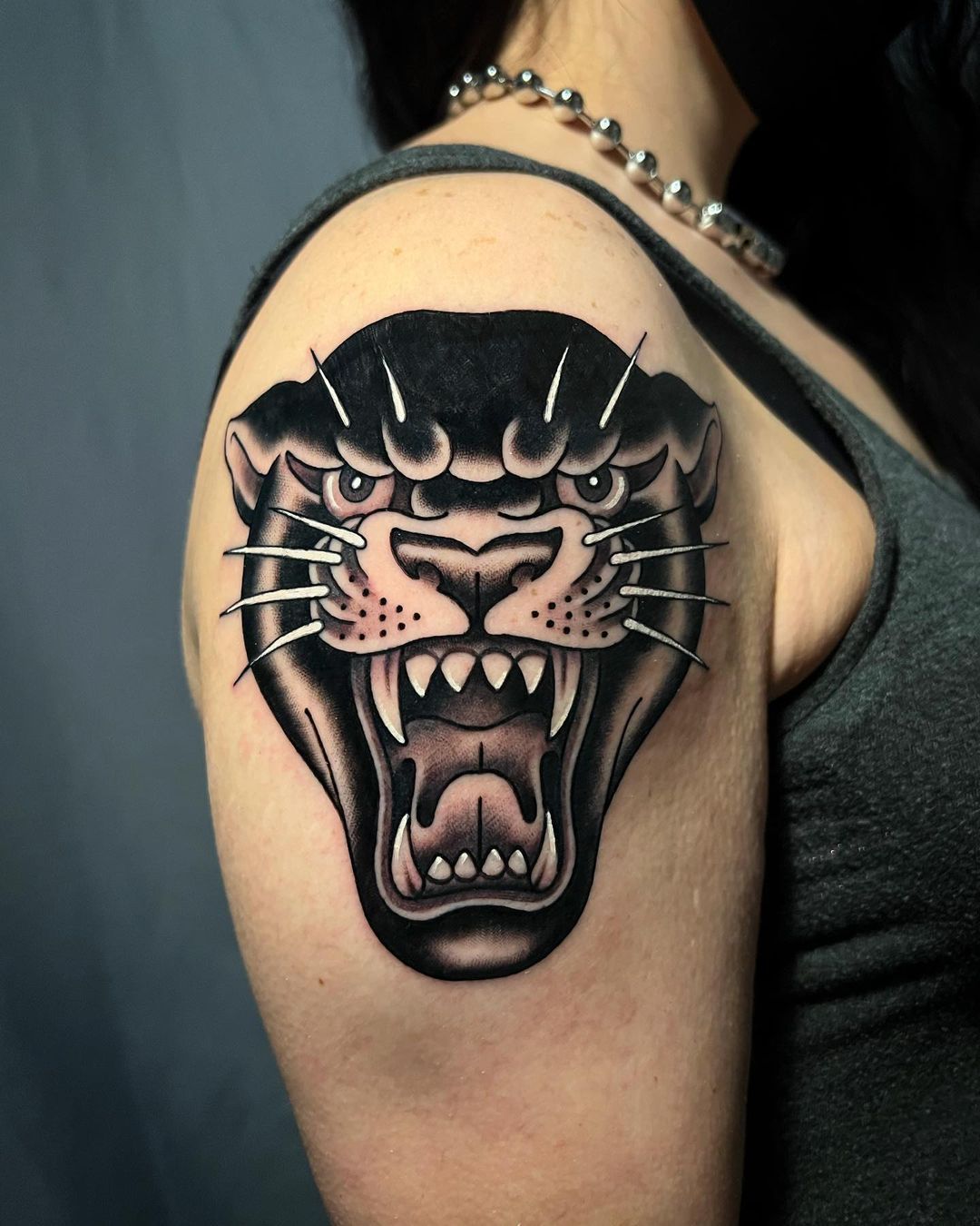 Top 11 Best Traditional Panther Head Tattoo