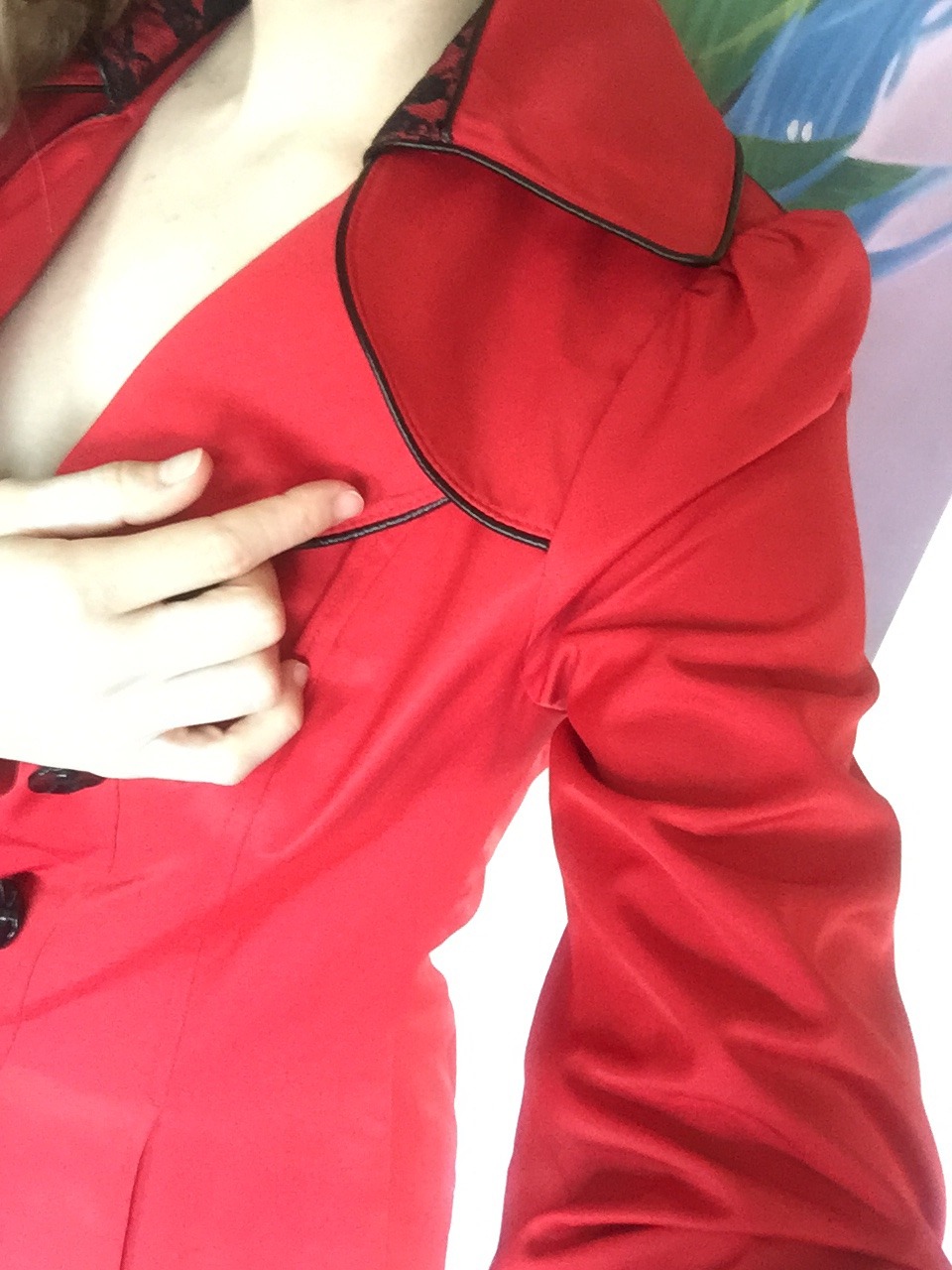 orgasmicsince94:  Red pea coat