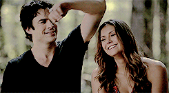 feistydelena:  tvd meme:   three otps: [1/3] “You and I? We’re messy and complicated