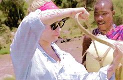 kissyourtears:  The weight from the water was obviously heavy, but I feel like emotionally it was heavy. You just realize ”Wow, I’m doing a fifth of what they do every single day”. 