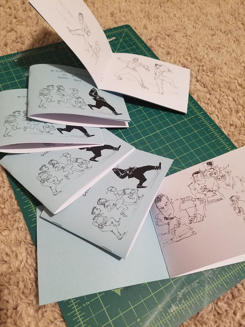 lauren-draws-things:  Psst My Okuyasu zine is back in stock in the store 