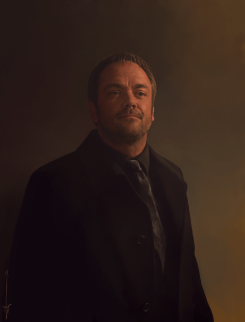 euclase2:  feelsoverloaded:  cumber-porn:  gameofmeatsuits:  thursdangel:  euclase:  I am intensely skeptical of the notion that Sam and Dean only need each other.  I only realised these were drawings when I saw Gabriel’s wings  crowley and bobby look