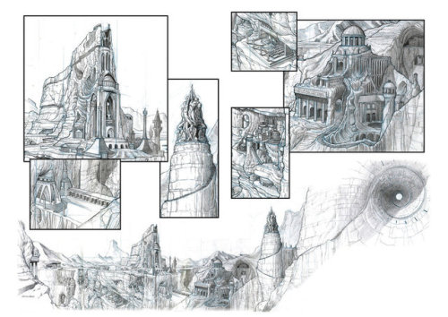 theamazingdigitalart:The amazing concept art of Pan’s LabyrinthGuillermo del Toro’s Pan&