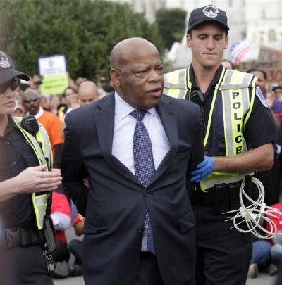:ALTIF YOU SAY YOU LOVE JOHN LEWIS, BUT SNEER AT THE PROTESTERS, YOU HAVE MISUNDERSTOOD THE LEGACY OF THE MAN’S LIFE. 