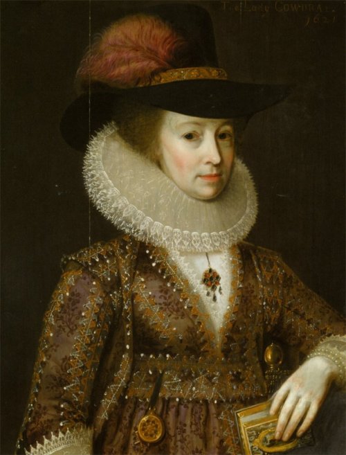  Portrait of Lady Cowdray by Adam de Colone, 1621