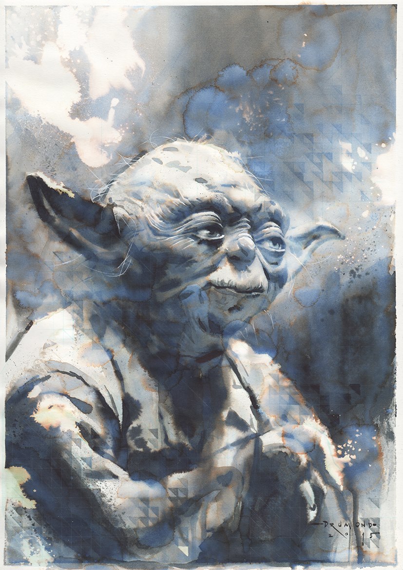 bear1na:  Star Wars - Yoda by Durmond Art *