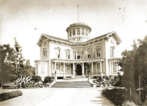 (via Palacio de la Quinta Meiggs. Located in Santiago de Chile, Chile. Demolished c1940. : Lost_Arch