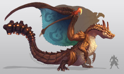 grimchild:Been tinkering with the idea of a Monster Hunter monster version of Charizard.  Maybe I’ll flesh this idea out more someday.  You should pretend this this is like leaked concept art for Pokemonster Hunter if you show it to someone.
