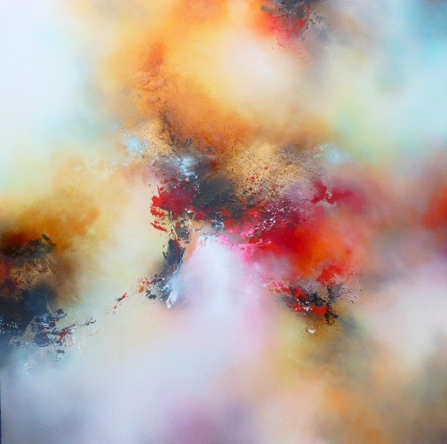 asylum-art-2:  Abstract Paintings by Simon Kenny                      