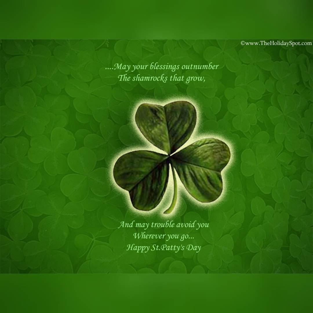Happy St. Patrick&rsquo;s Day!!! Everyone be safe and enjoy the day/night!!!