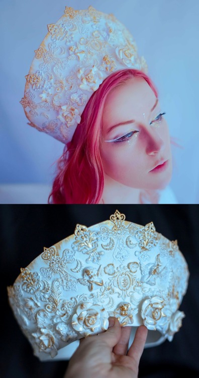 sosuperawesome: Headpieces and CrownsMoon Dome on Etsy