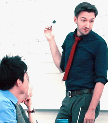 crunchywrites:Teacher!Shane looks