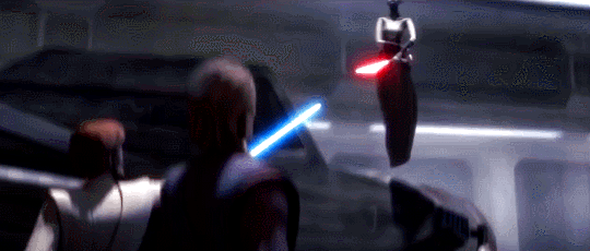 gffa:STAR WARS: THE CLONE WARS:   Anakin and Obi-Wan would never fight each other.   They couldn’t. 
