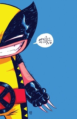 insanityandimpossiblethings:  Oh, wolverine.