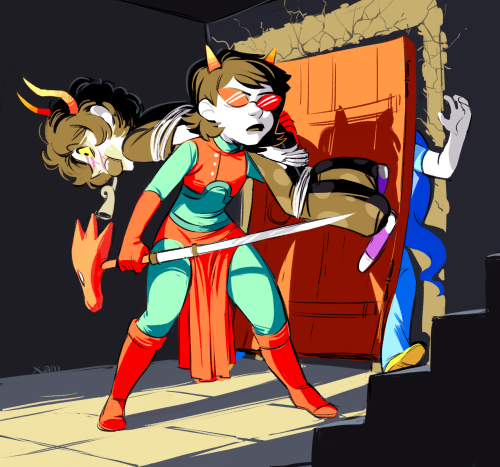 xamag-homestuck:Wow, I really missed that feeling when you just need to drop everything and fanart t