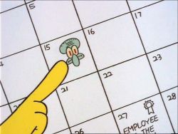 memeseverdie: February 15 is “Annoy Squidward