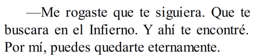 Tu locura es mi ciencia.