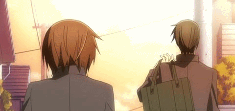 karinetsasuke:  Onodera: *I’m nervous*Saga: You don’t have to be nervousOnodera: