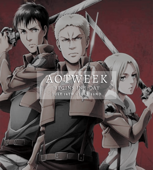 aotweek: #AOTWEEK ↳ [ 1 day until the gates adult photos