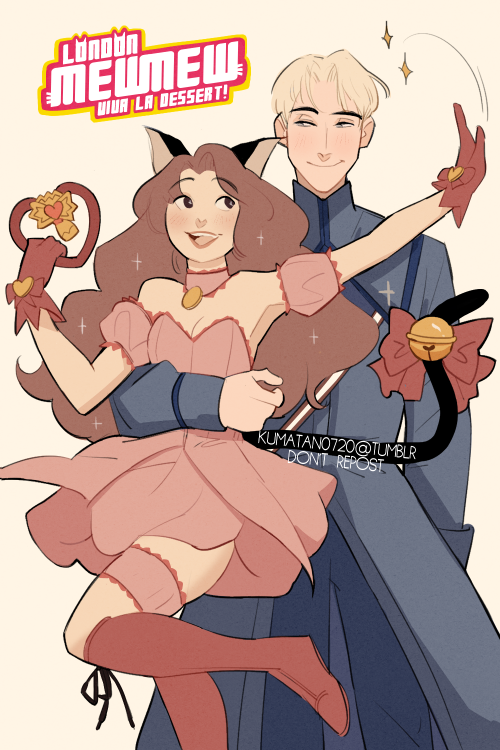 kumatan0720: Dramione x Tokyo Mew Mew! ✨ ❤️❤️✨