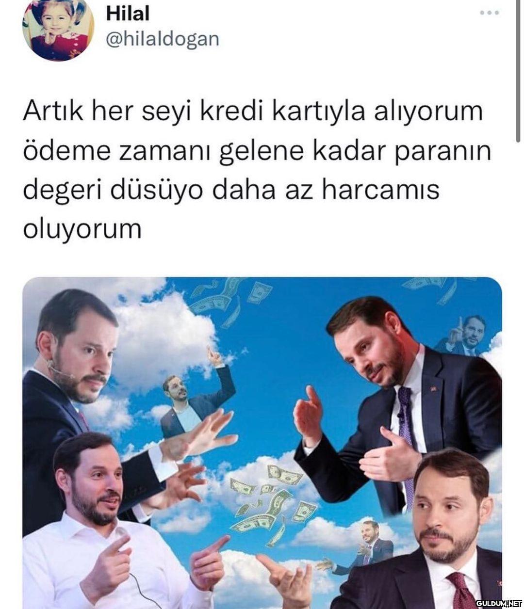 Ekonomi bakanı hissediyor…...