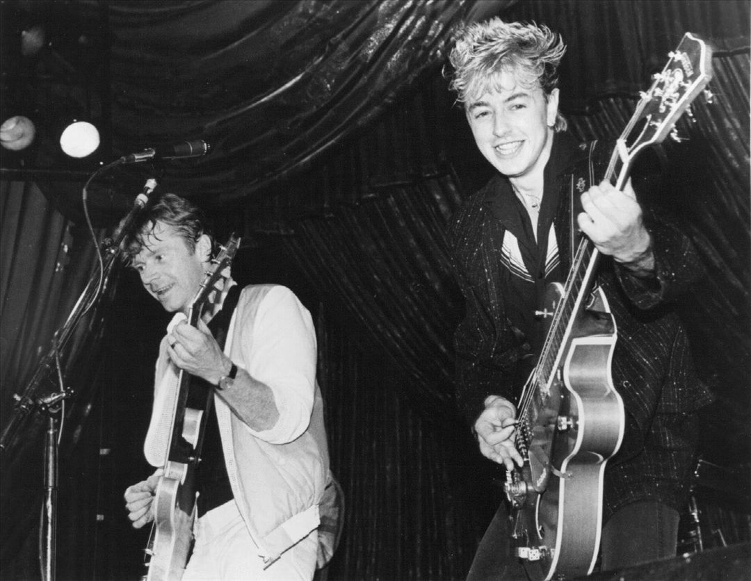 gomarkymark:  Dave Edmunds and Brian Setzer 