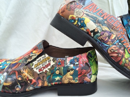 MEN’S SIZE 11 AVENGERS LOAFERSON SALE NOWAvengers, Assemble! These Avengers shoes have you covered n