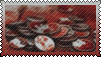 ˚₊‧ Red & Black Sorta Horror-y Stamps ☆