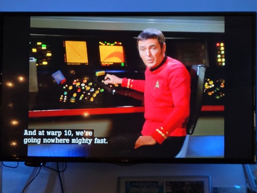 Watching TOS Like WTF The Enterprise Broke Warp 10 Back In TOS? NO ONE TELL TOM.